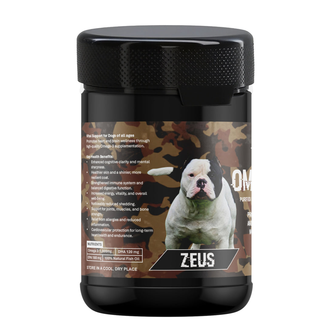 Rogue Legion K9 - Omega 3 - 180 Softgels - 1000mg