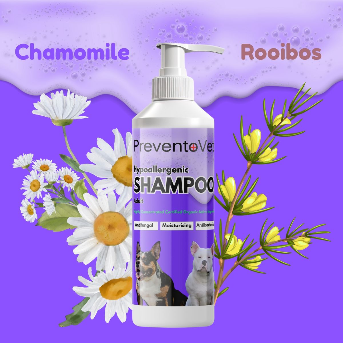 Hypoallergenic Adult Dog Shampoo - 500ml