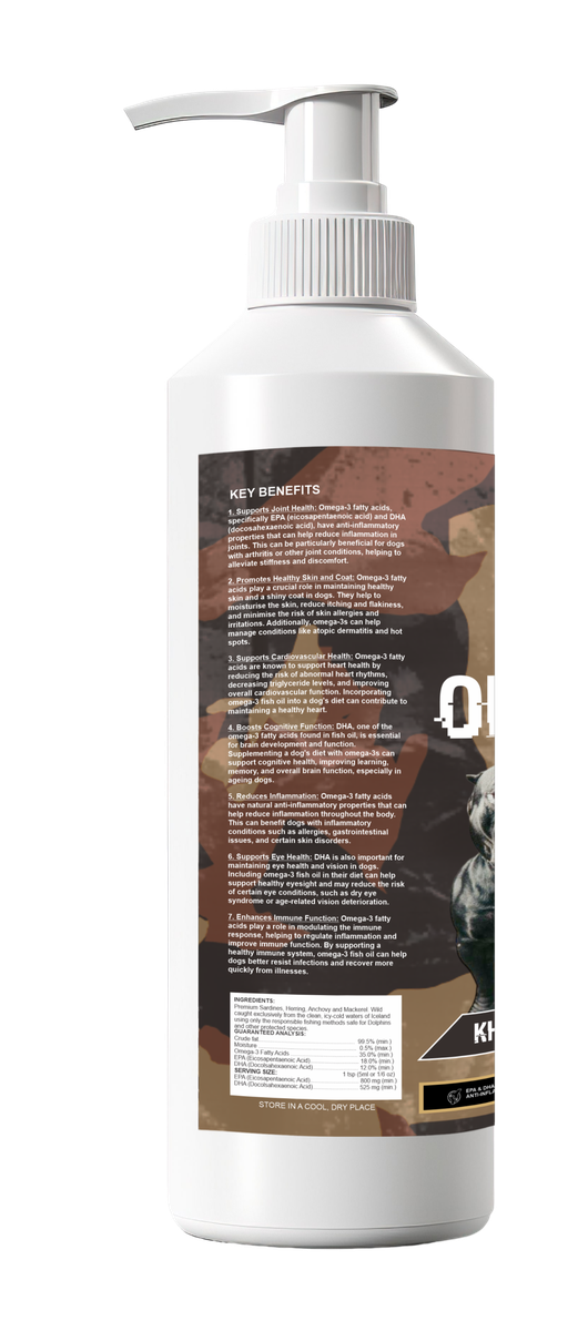 K9 Omega-3 Fish Oil - 500ml