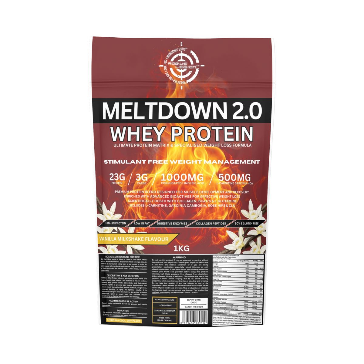 Meltdown 2.0 Whey Protein -1Kg