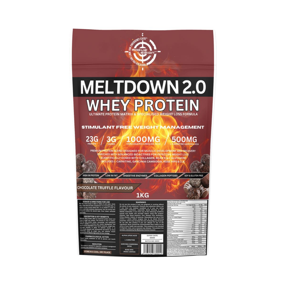 Meltdown 2.0 Whey Protein -1Kg
