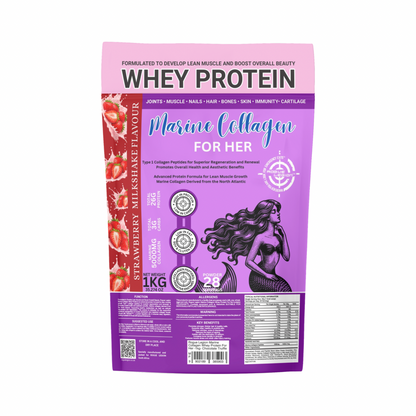 Marine Collagen Whey Protein For Her -1kg