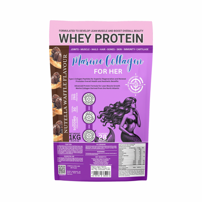 Marine Collagen Whey Protein For Her -1kg