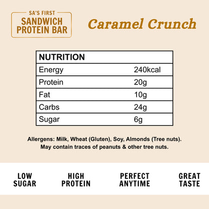 Lifestyle Protein Bar-Caramel Crunch-12 x 60g