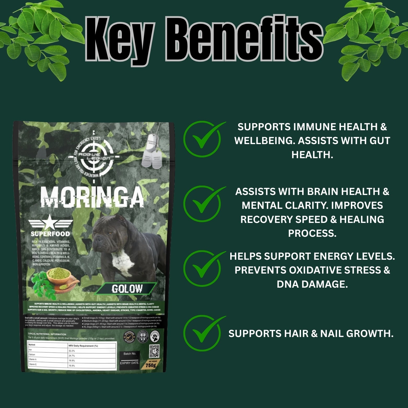 K9 Moringa - Powder