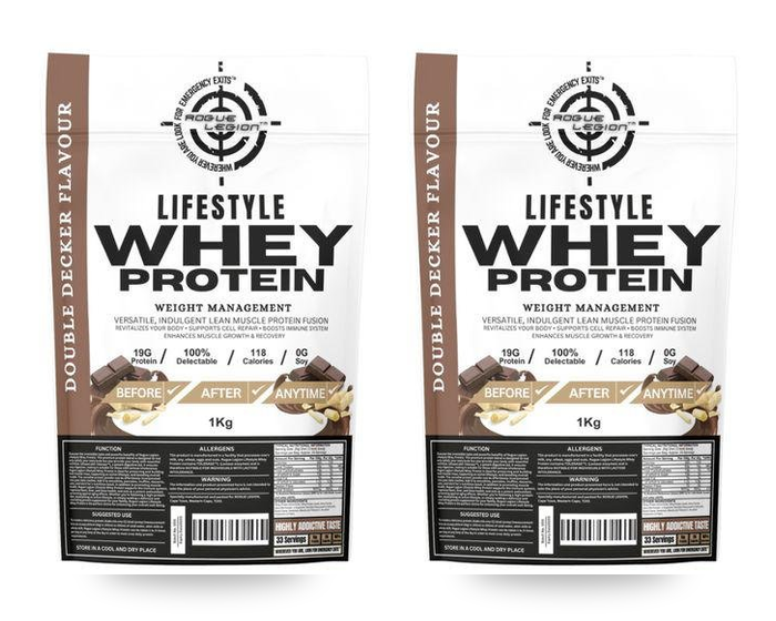 Lifestyle Whey Protein-2x1kg Combo