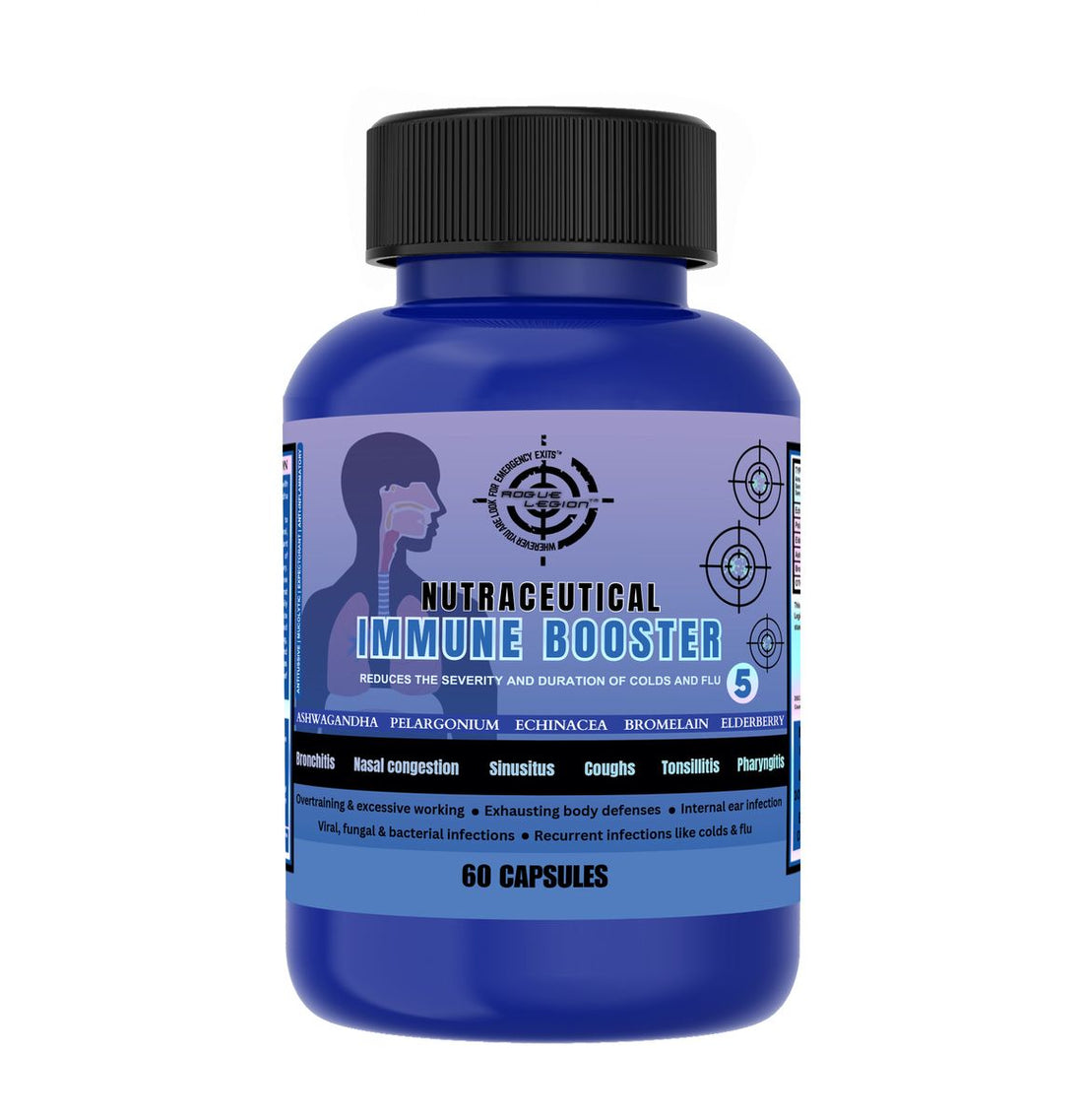 Nutraceutical Immune Booster 5 - 60 Capsules