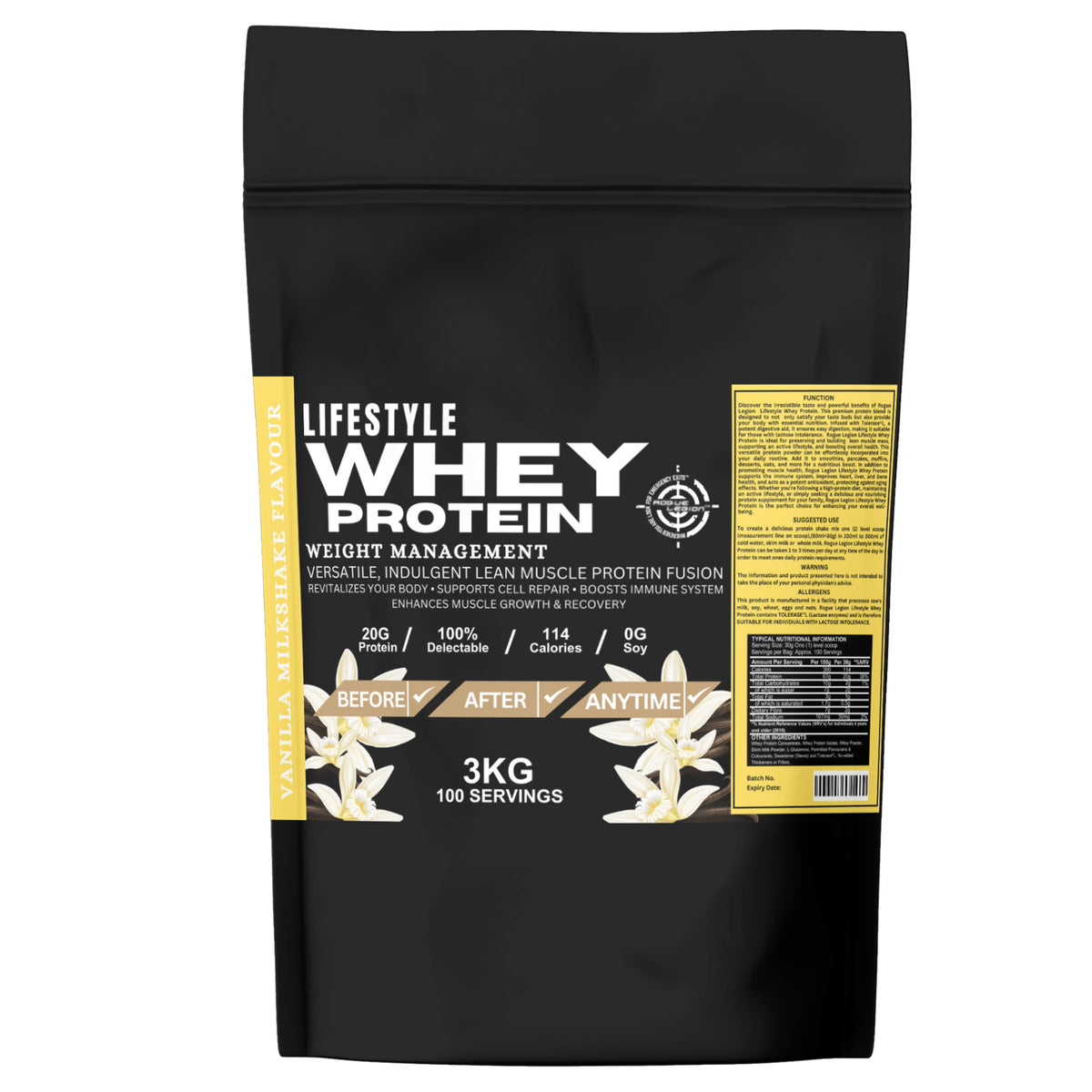 Lifestyle Whey Protein -3kg