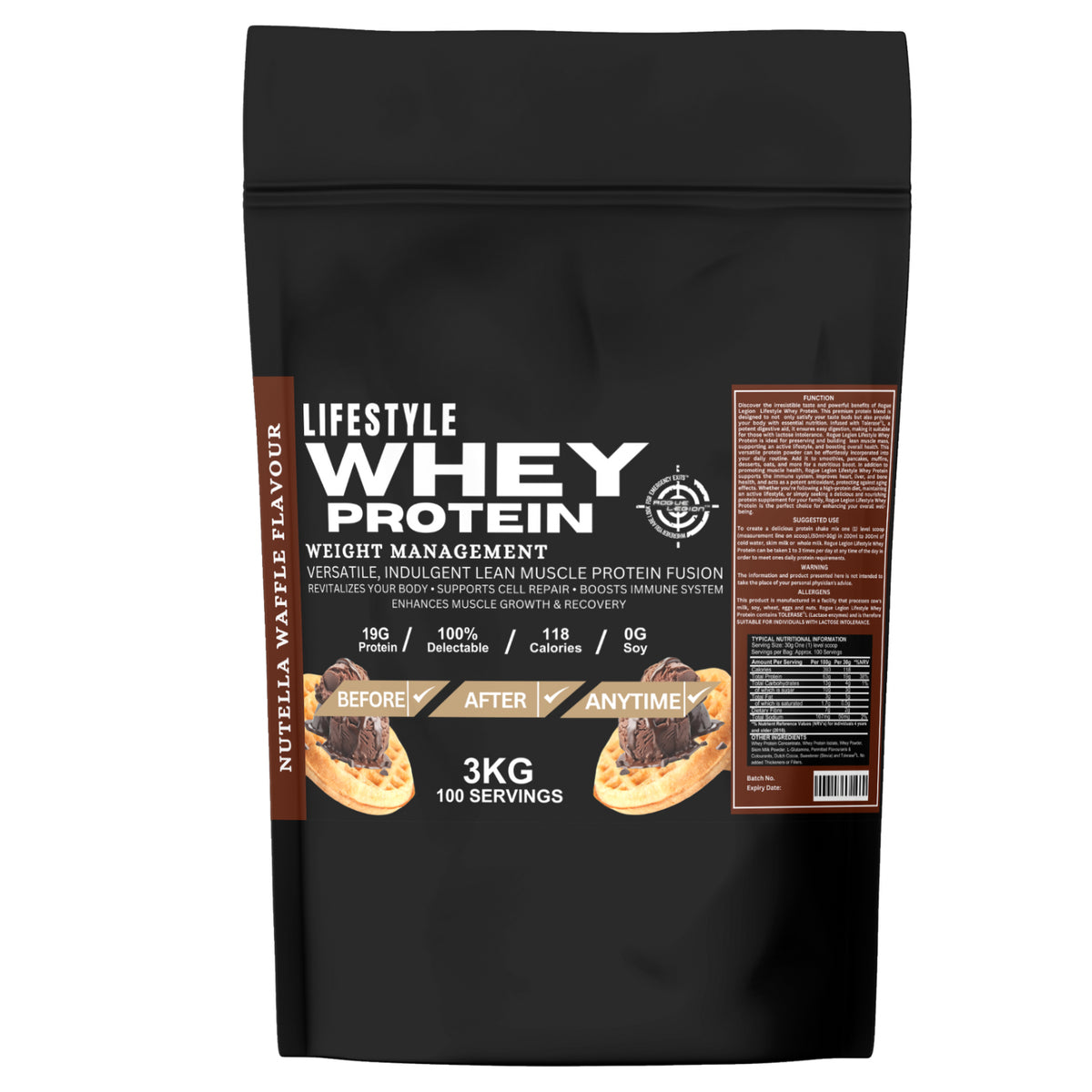 Lifestyle Whey Protein -3kg