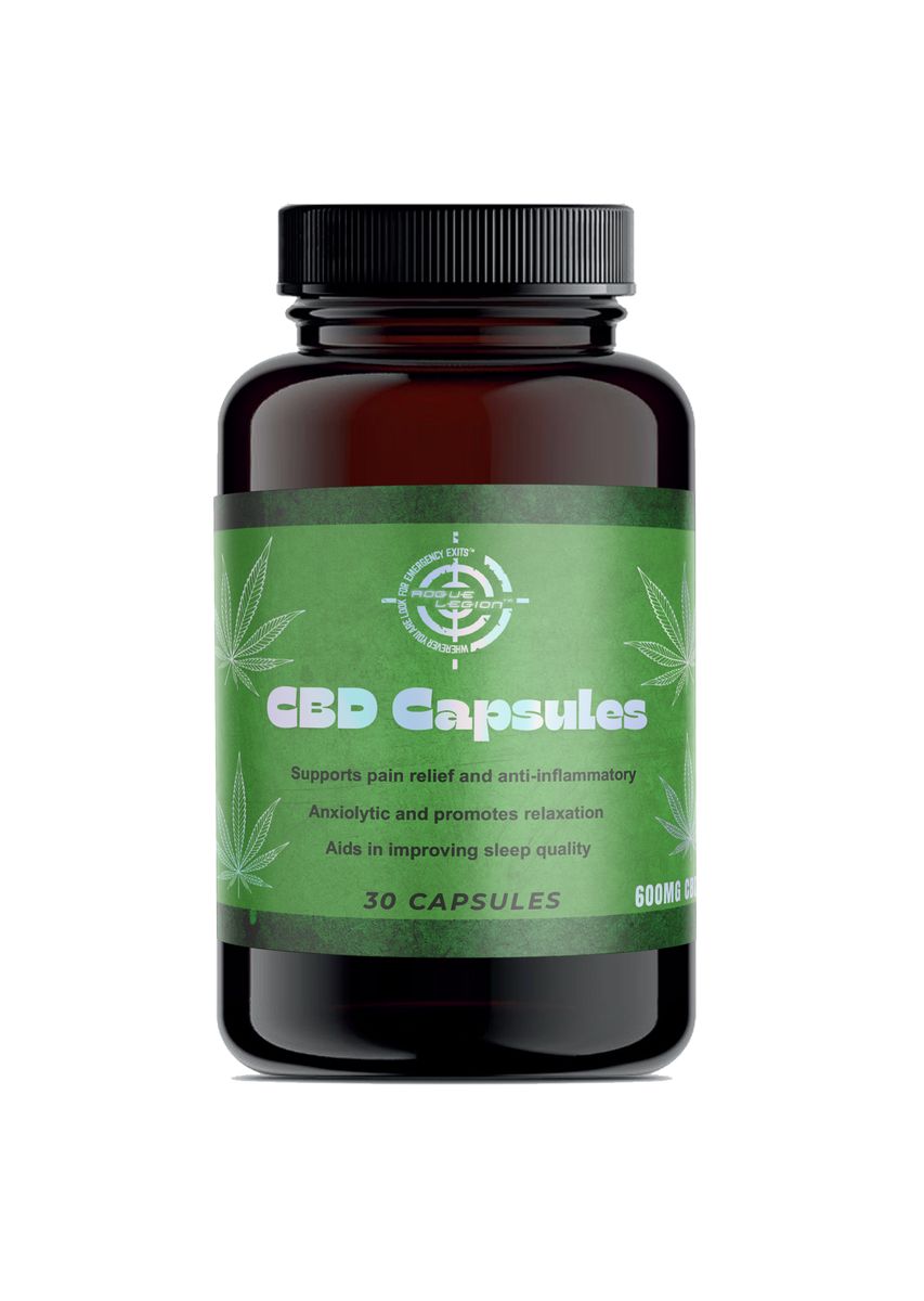 Pure CBD - 30 Capsules- 600mg