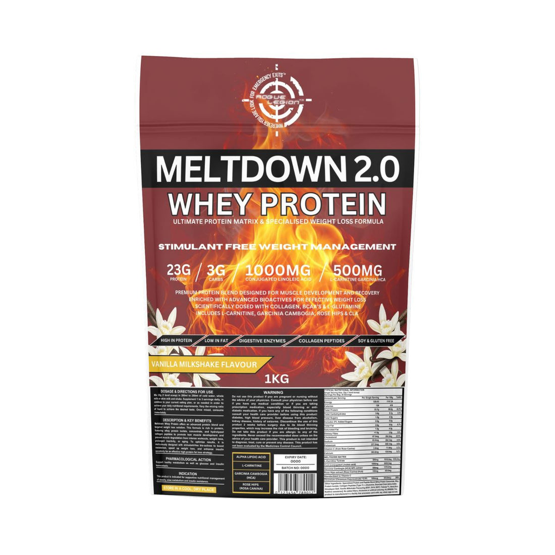 Meltdown 2.0 Whey Protein -1Kg