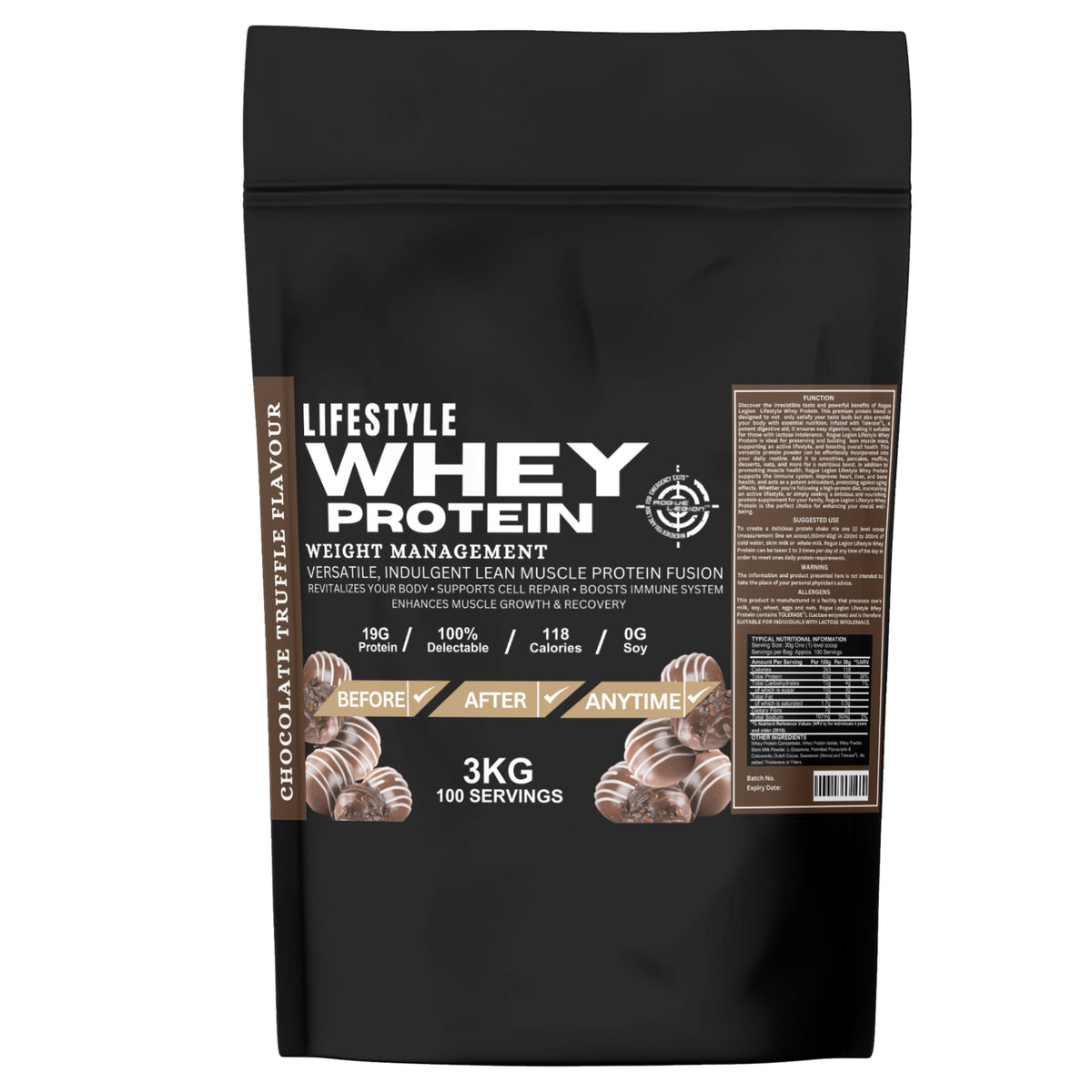 Lifestyle Whey Protein -3kg